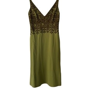 CAROLINA HERRERA Embroidered Mini Dress